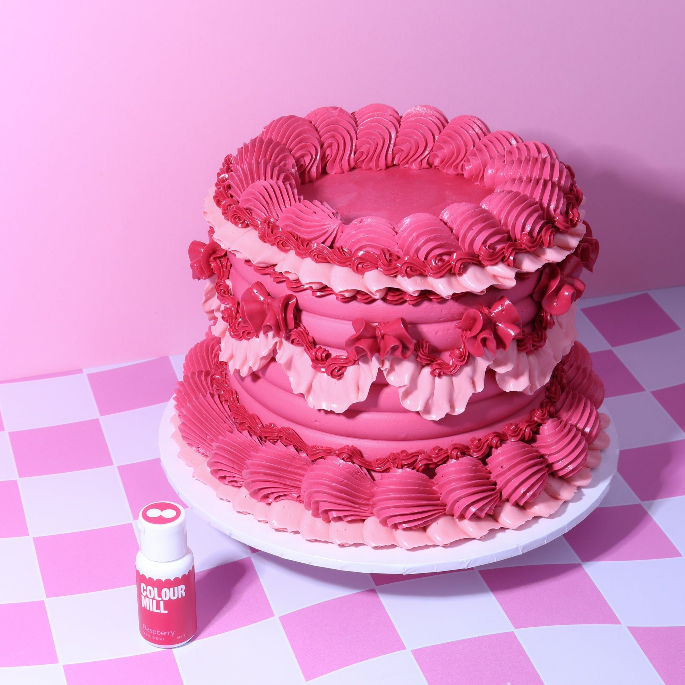 colour-mill-oil-blend-colorant-alimentaire-raspberry-rose image 3