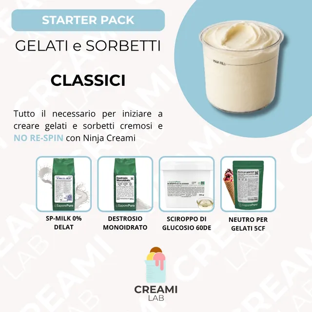 saporepuro-creami-lab-classique-kit-glace-maison-ninja-creami image 1