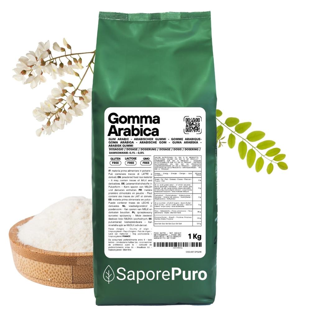 saporepuro-gomma-arabica-e414-poudre-250-g-mulsifiant image 1