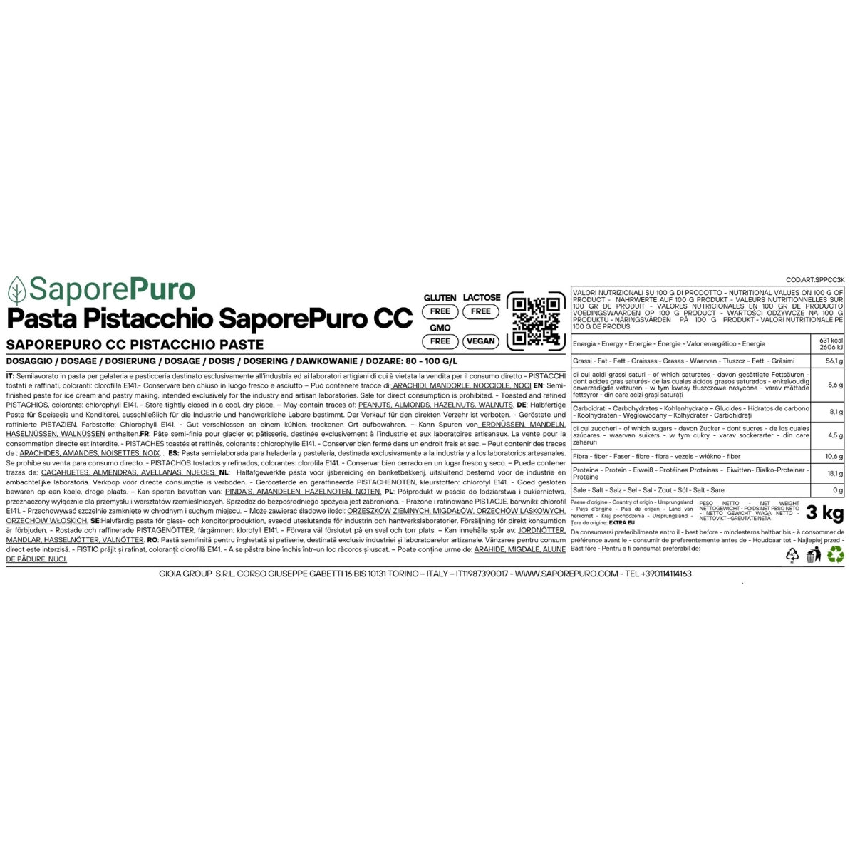 saporepuro-talismano-p-te-de-pistache-pure-1-kg-100 image 2