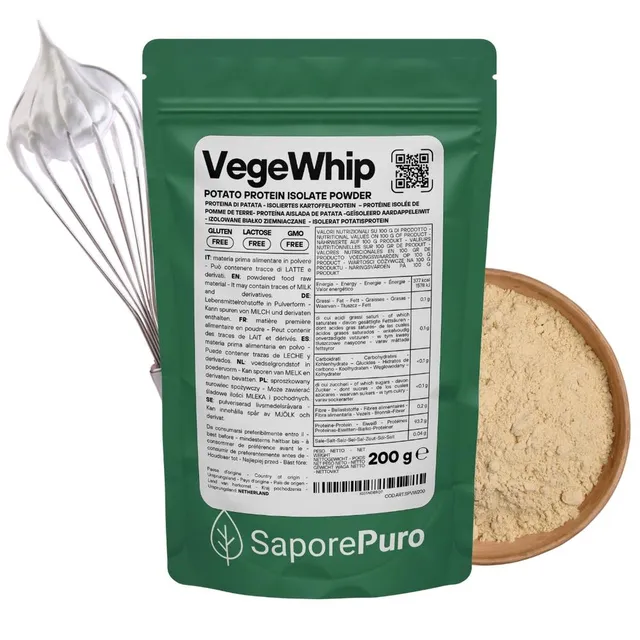 saporepuro-proteine-vegewhip-albumine-vegan-pomme-de-terre-200-g image 1