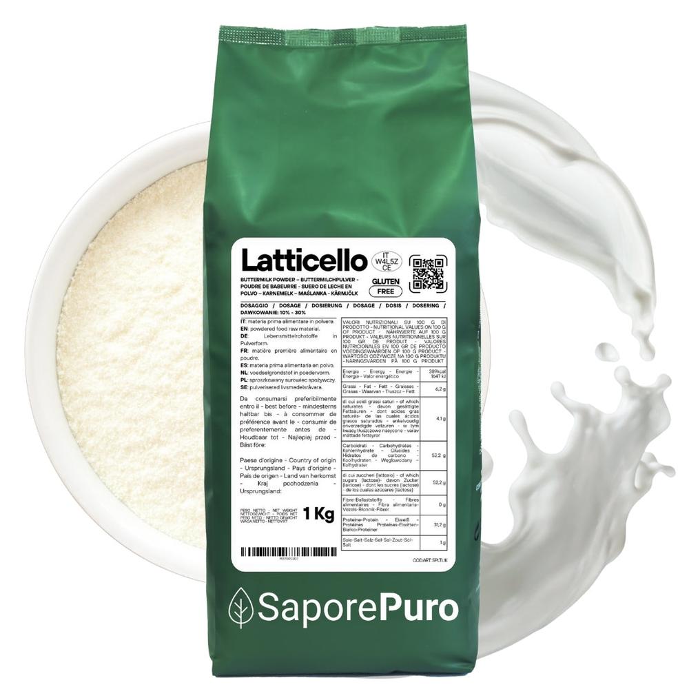 saporepuro-latticello-babeurre-en-poudre-1kg image 1