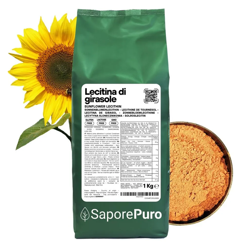 saporepuro-emulsionanti-l-cithine-tournesol-e322-100-g image 1