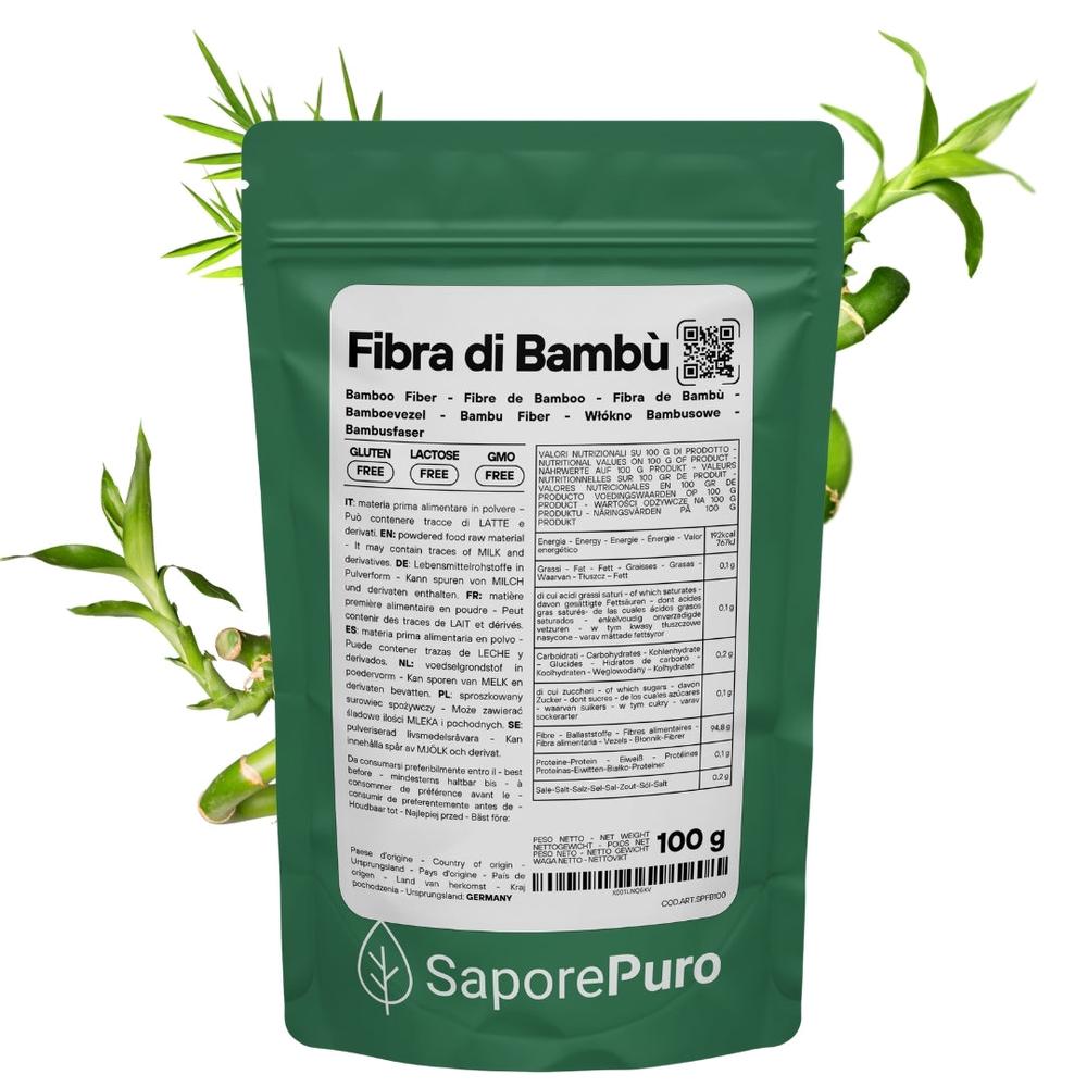 saporepuro-fibre-bambou-fibre-alimentaire-naturelle-100-g-keto image 1