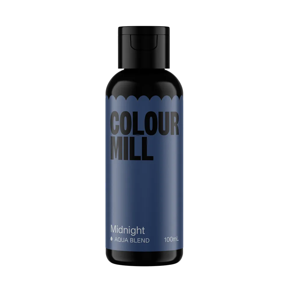 colour-mill-aqua-blend-midnight-colorant-alimentaire-20ml-bleu-nuit image 1