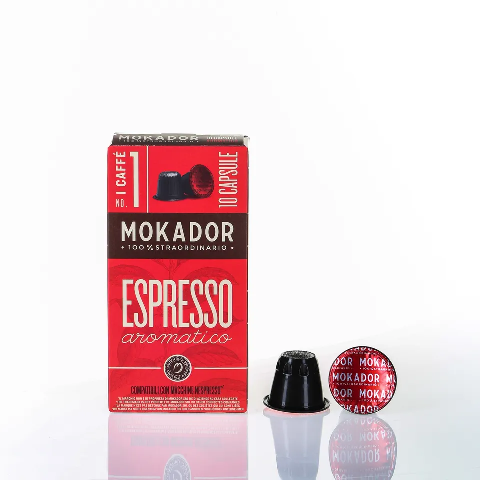 mokador-aromatico-capsules-nespresso-compatibles-lot-100 image 1