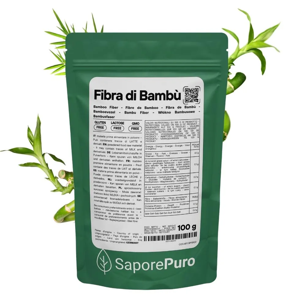 saporepuro-fibre-bambou-fibre-alimentaire-naturelle-100-g-keto image 1
