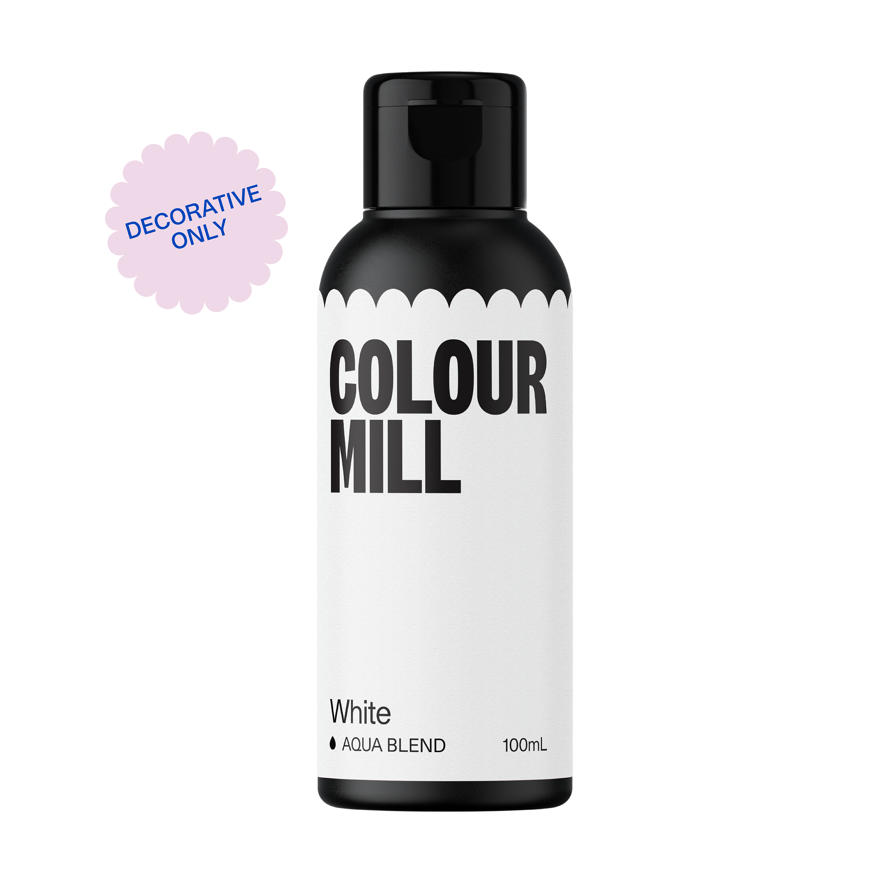colour-mill-aqua-blend-colorant-alimentaire-white-20-ml-blanc image 2