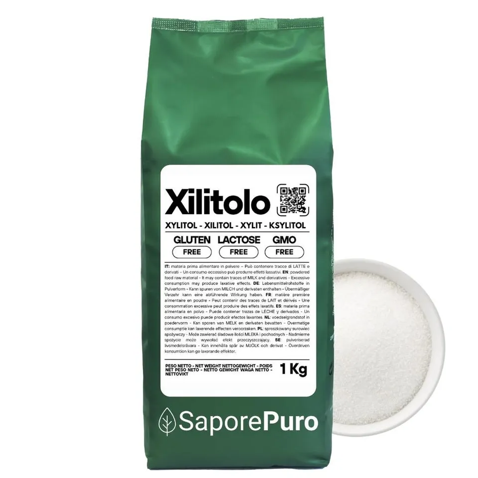 saporepuro-xylitol-naturel-dulcorant-poudre-1-kg-e967 image 1