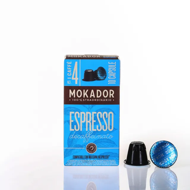 mokador-capsules-compatibles-nespresso-d-caf-in-100-capsules image 1