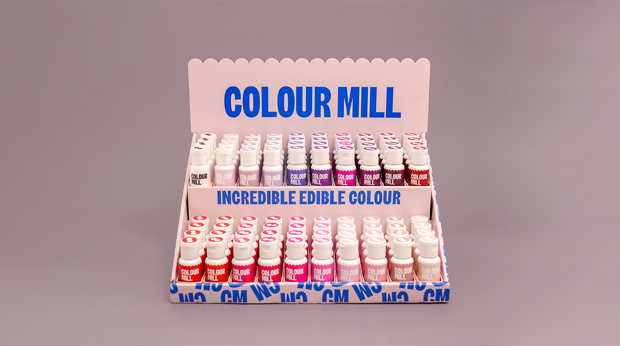 colour-mill-decorating-tools-colour-shelf-pr-sentoir-carton-20-couleurs image 4