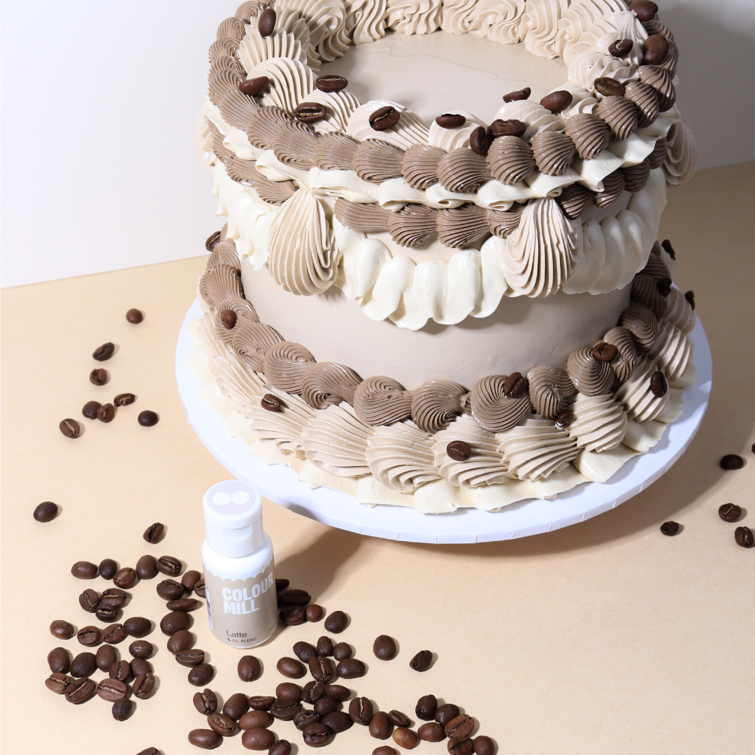 colour-mill-oil-blend-latte-colorant-alimentaire-beige-marron image 1