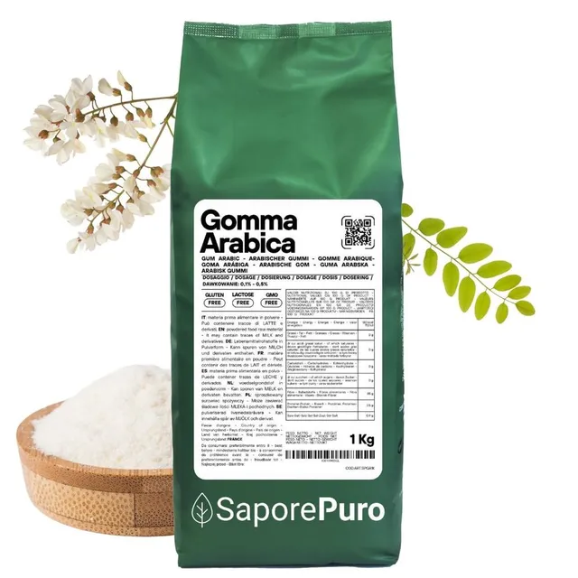 saporepuro-gomma-arabica-e414-poudre-250-g-mulsifiant image 1