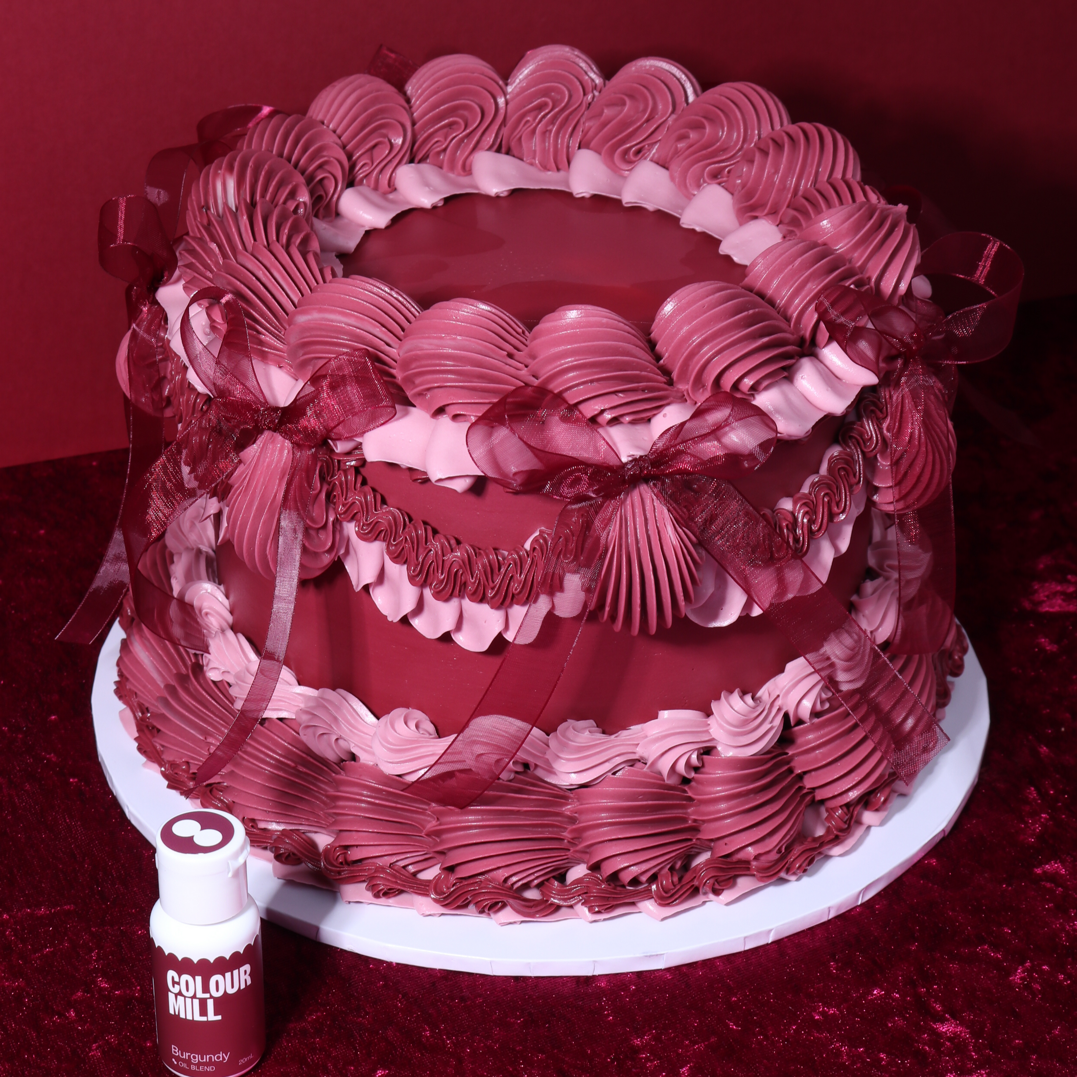 colour-mill-oil-blend-colorant-alimentaire-burgundy-liposoluble image 4