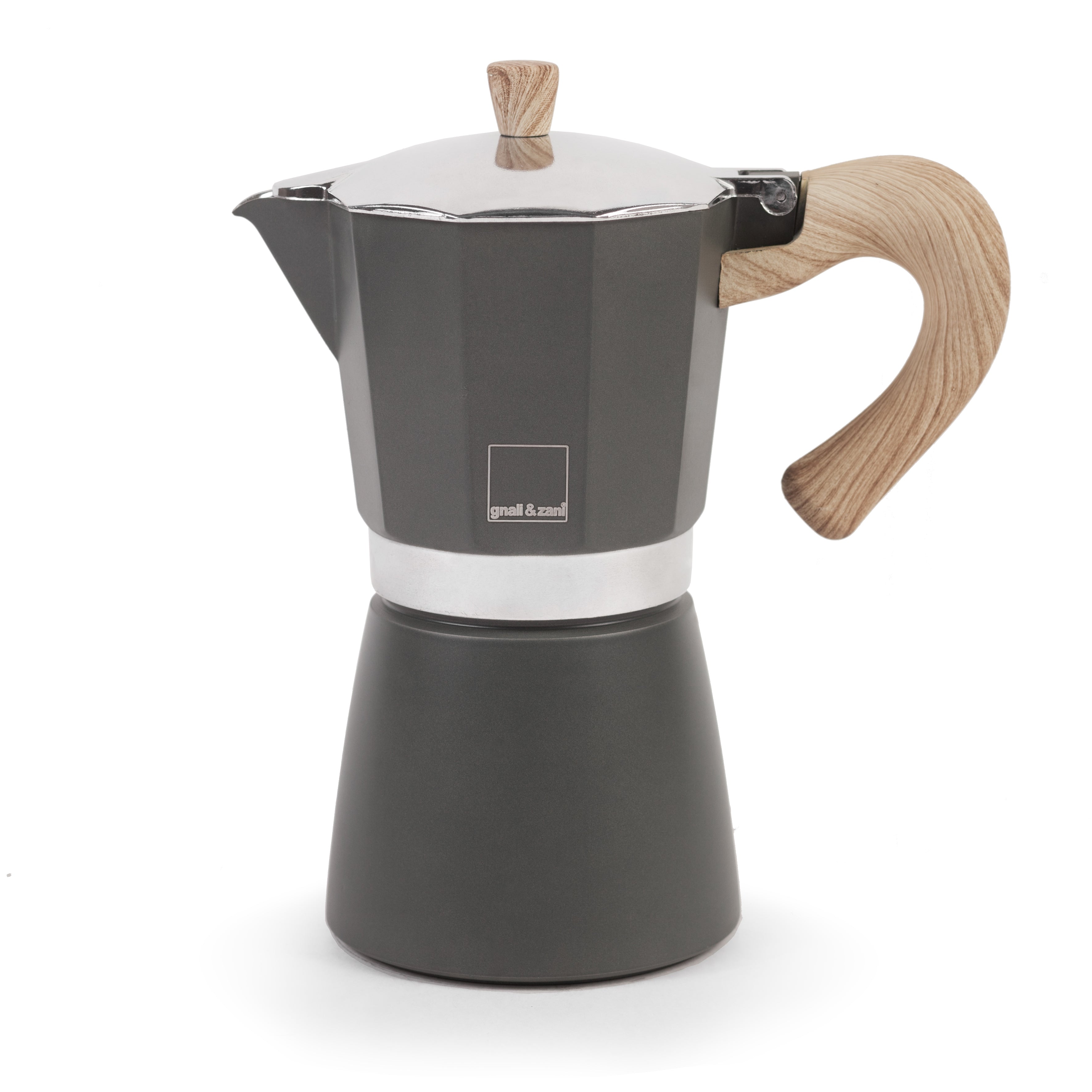 gnali-zani-venezia-cafeti-re-italienne-6-tasses-grise image 2