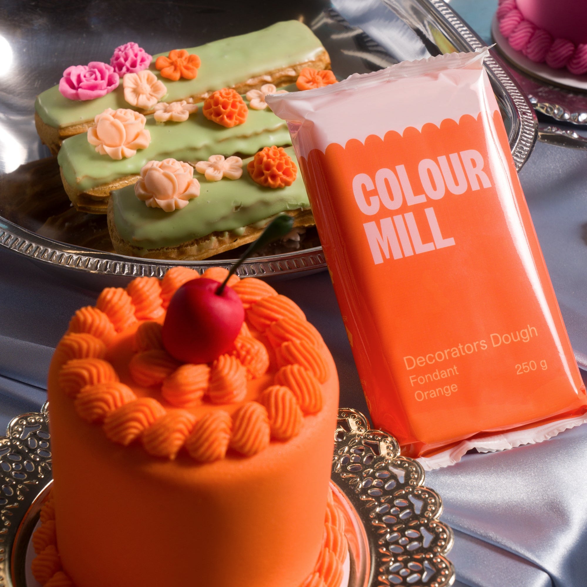 colour-mill-decorators-dough-orange-p-te-d-corer-250-g-agrume image 2