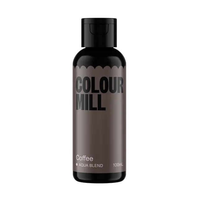 colour-mill-aqua-blend-coffee-colorant-alimentaire-marron-caf-20ml image 1