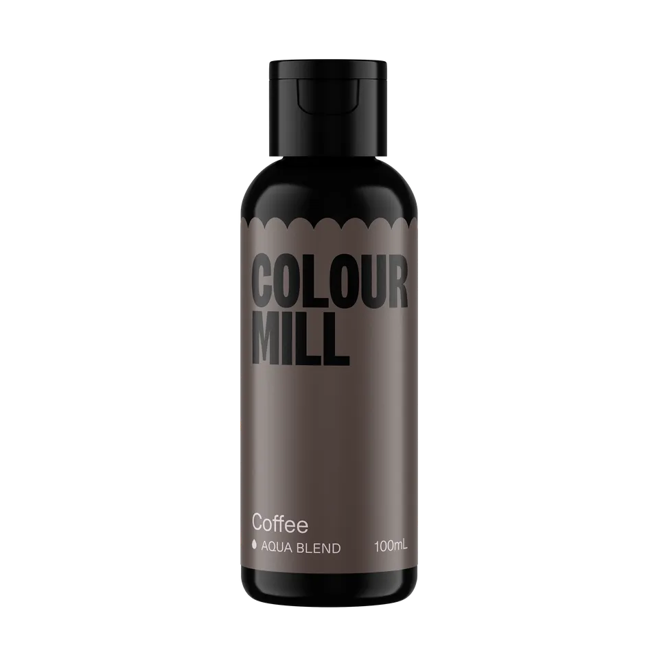 colour-mill-aqua-blend-coffee-colorant-alimentaire-marron-caf-20ml image 1