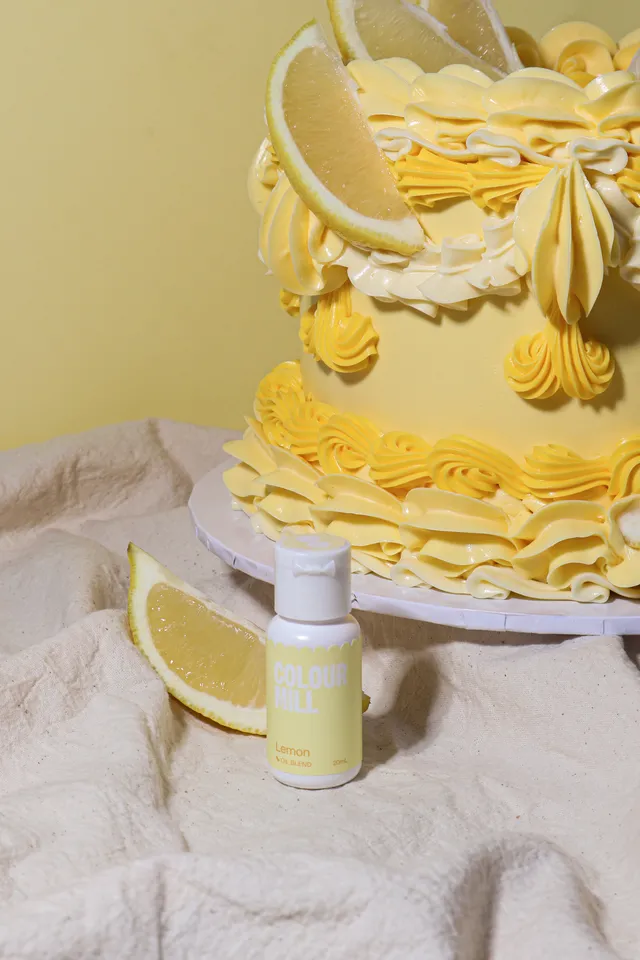 colour-mill-oil-blend-lemon-colorant-alimentaire-jaune-citron-20-ml image 1