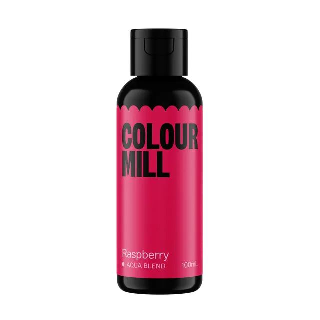 colour-mill-aqua-blend-raspberry-colorant-alimentaire-20ml-rose image 1