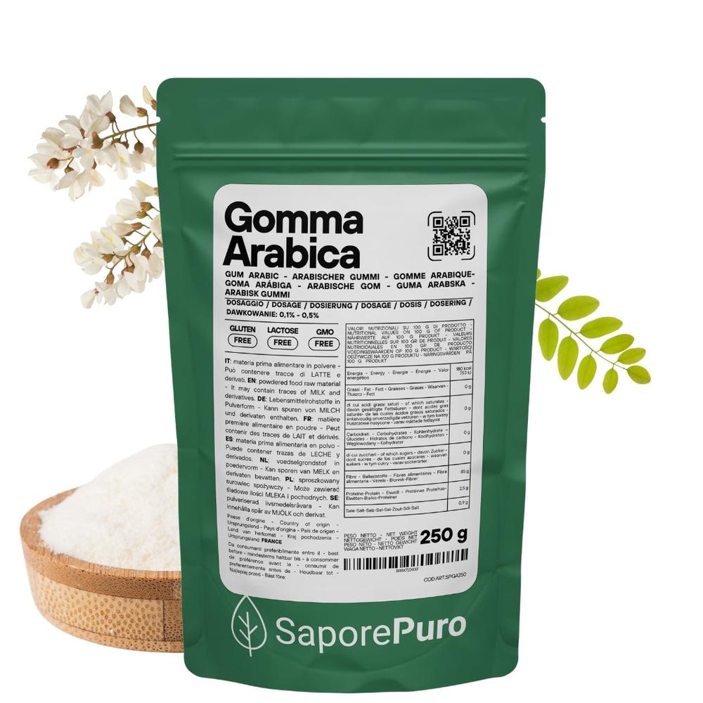 saporepuro-gomma-arabica-e414-poudre-250-g-mulsifiant image 3