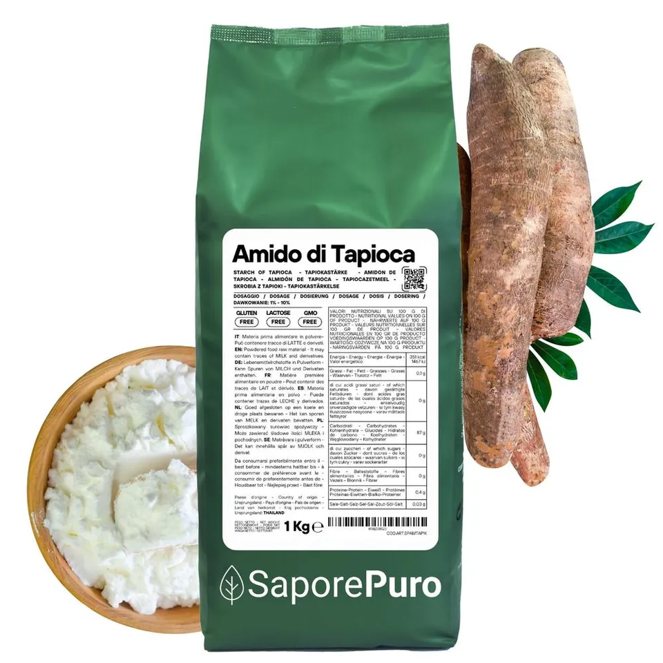 saporepuro-amidi-amidon-de-tapioca-natif-sans-gluten-1-kg image 1