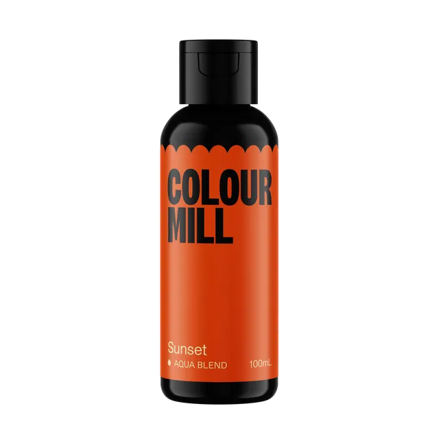 colour-mill-aqua-blend-sunset-colorant-alimentaire-20-ml-orange image 1
