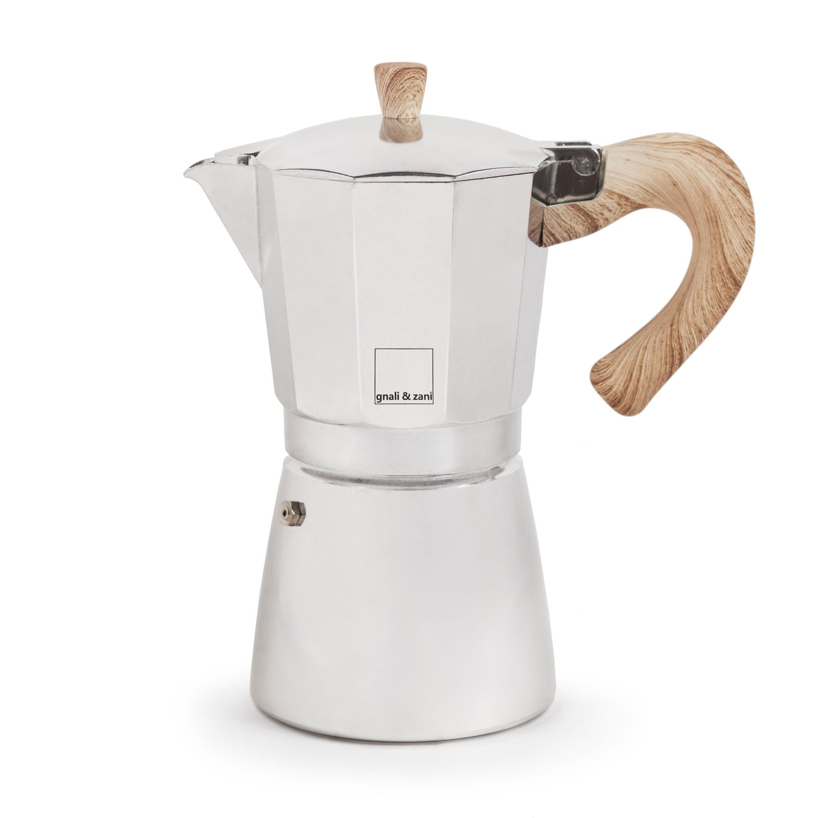 gnali-zani-venezia-cafeti-re-italienne-alu-6-tasses-induction image 3