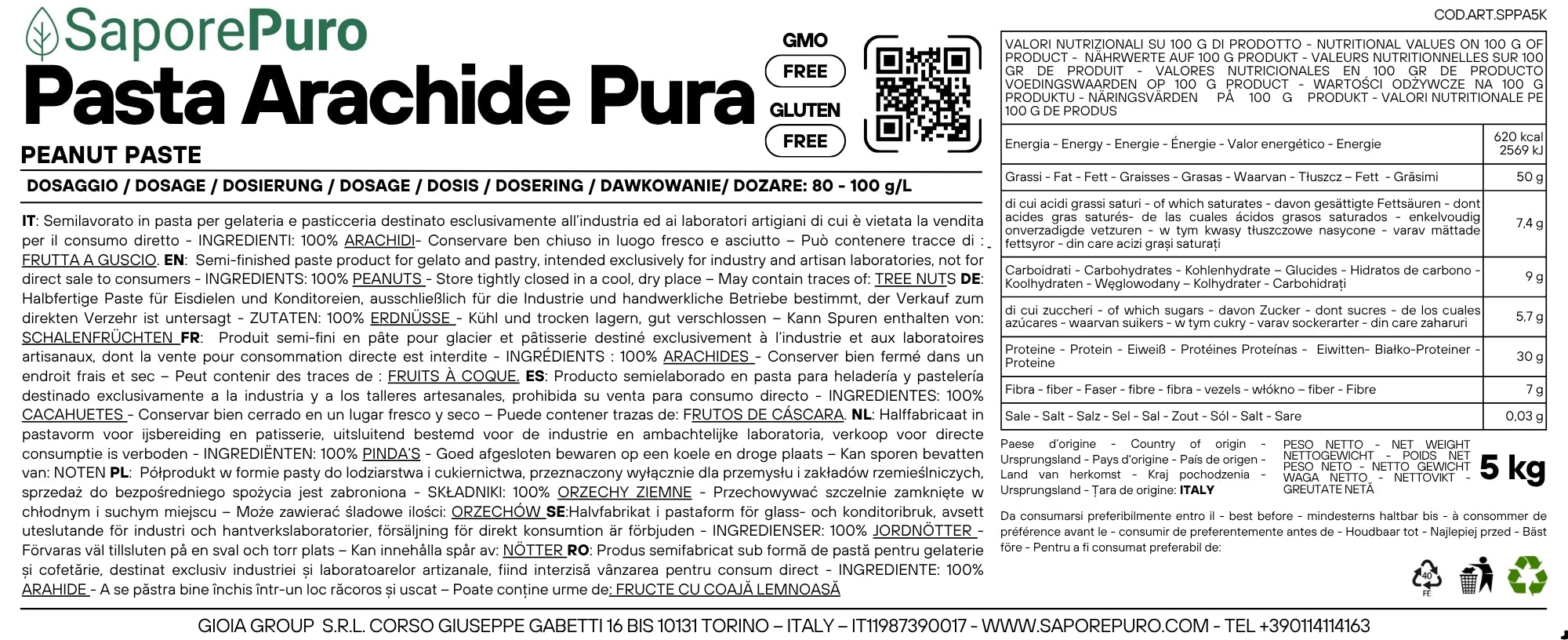 saporepuro-p-te-de-cacahu-te-pure-1-kg-vegan image 3