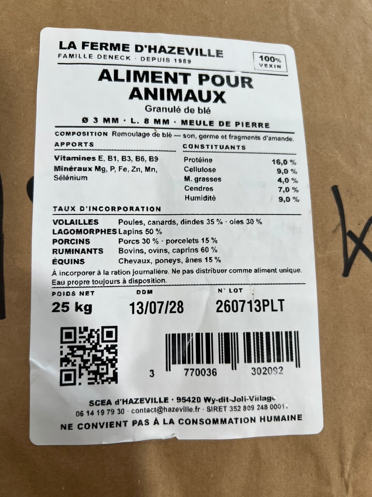 p-tes-du-vexin-pour-vos-animaux-granul-s-25-kg-en-sac-sans-additif image 3