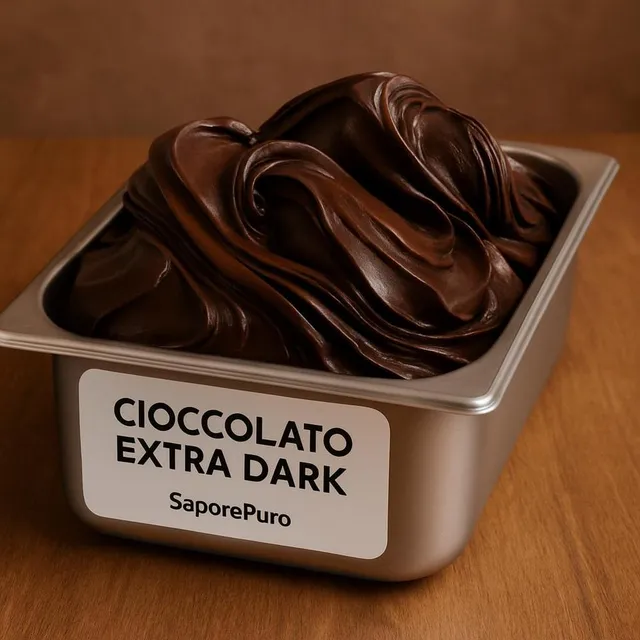 saporepuro-chocolat-extra-noir-base-glace-chocolat-vegan-1-6-kg image 1