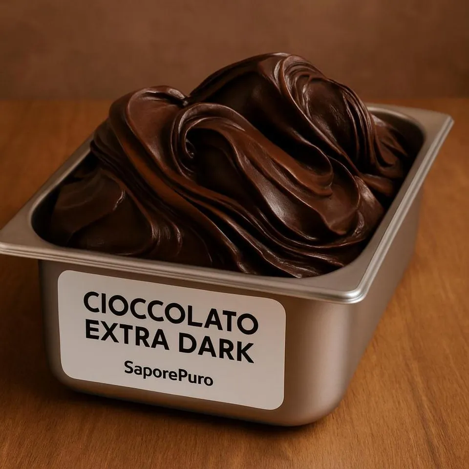 saporepuro-chocolat-extra-noir-base-glace-chocolat-vegan-1-6-kg image 1