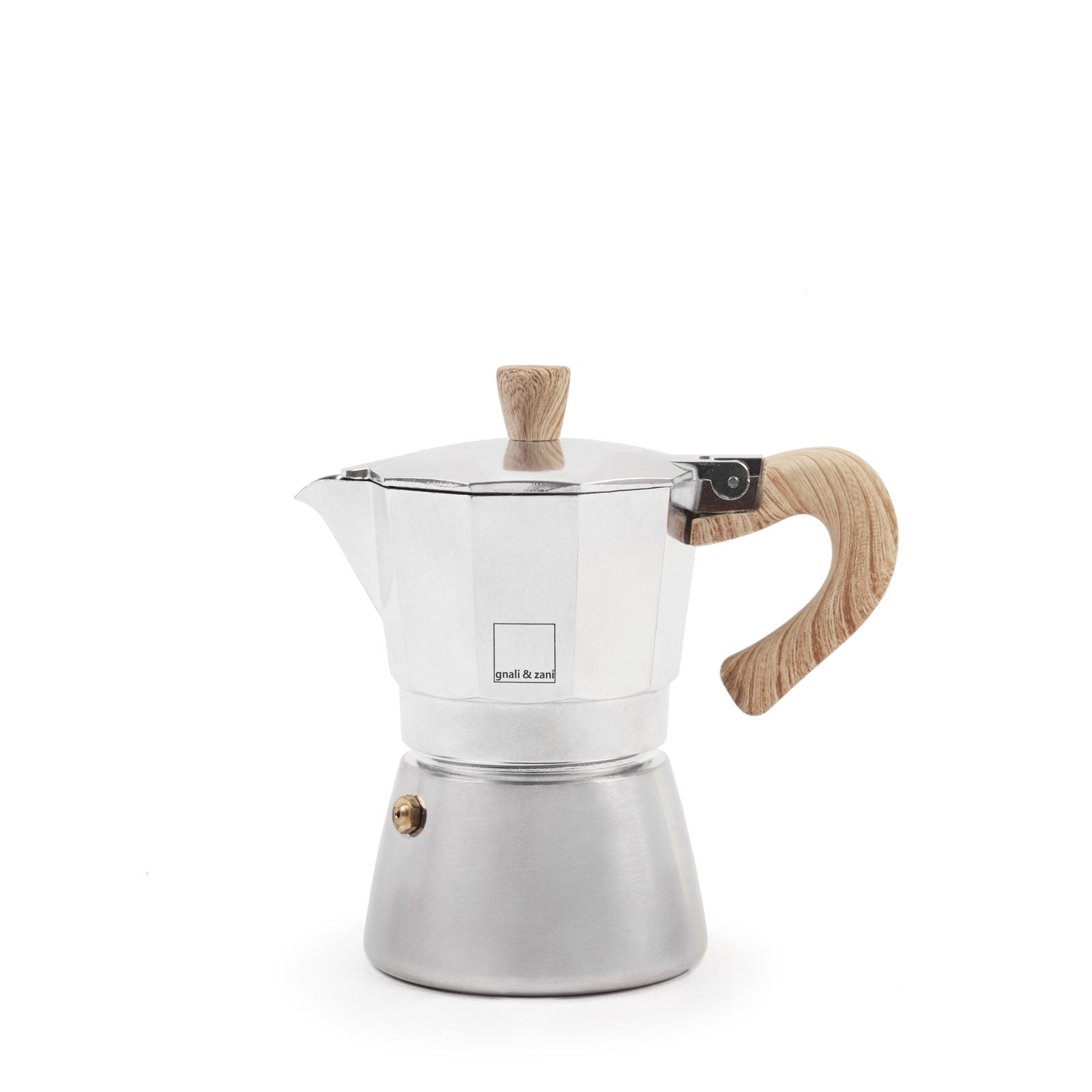 gnali-zani-venezia-cafeti-re-italienne-alu-6-tasses-induction image 2