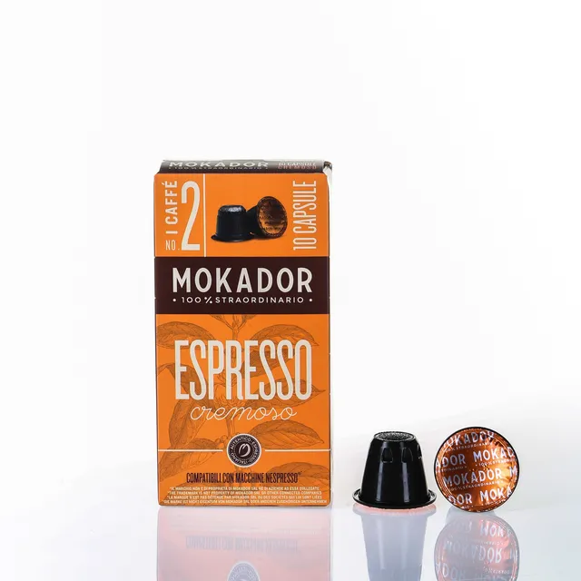 mokador-cremoso-capsules-nespresso-compatibles-lot-100 image 1