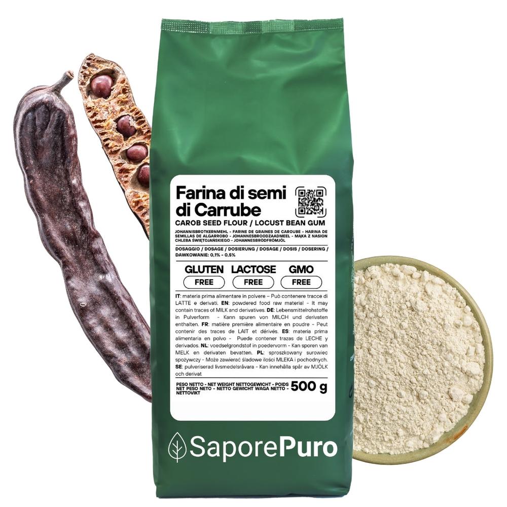 saporepuro-farine-de-graines-de-caroube-paississant-500-g-naturel image 2