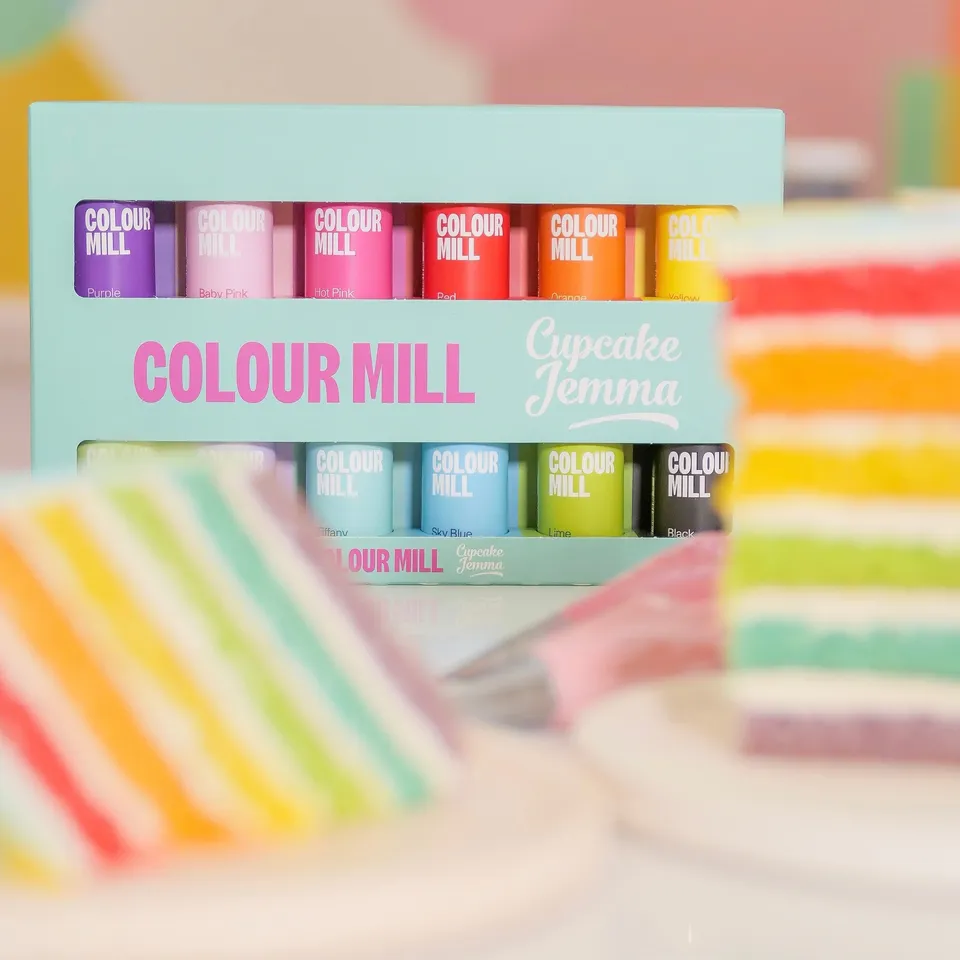colour-mill-cupcake-jemma-pack-12-colorants-oil-blend-vives image 1