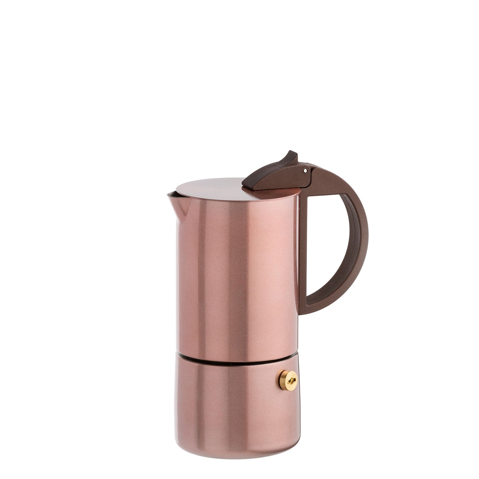 gnali-zani-chicca-cafeti-re-inox-6-tasses-rose-gold-induction image 2