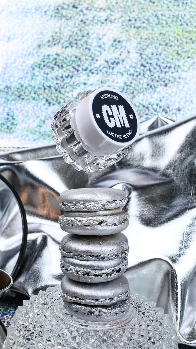 colour-mill-lustre-blend-colorant-alimentaire-sterling-gris-argent-10-ml image 1