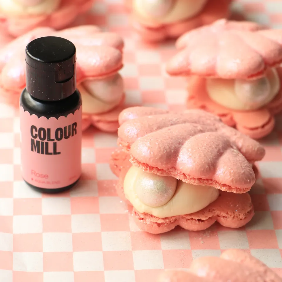 colour-mill-aqua-blend-rose-colorant-alimentaire-20-ml-rose-poudr image 1