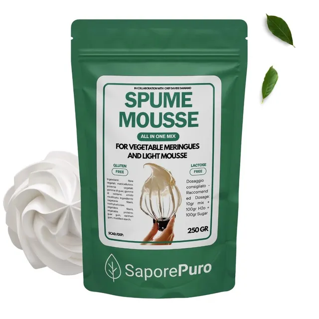 saporepuro-spume-mousse-mix-mousse-vegan-250-g image 1