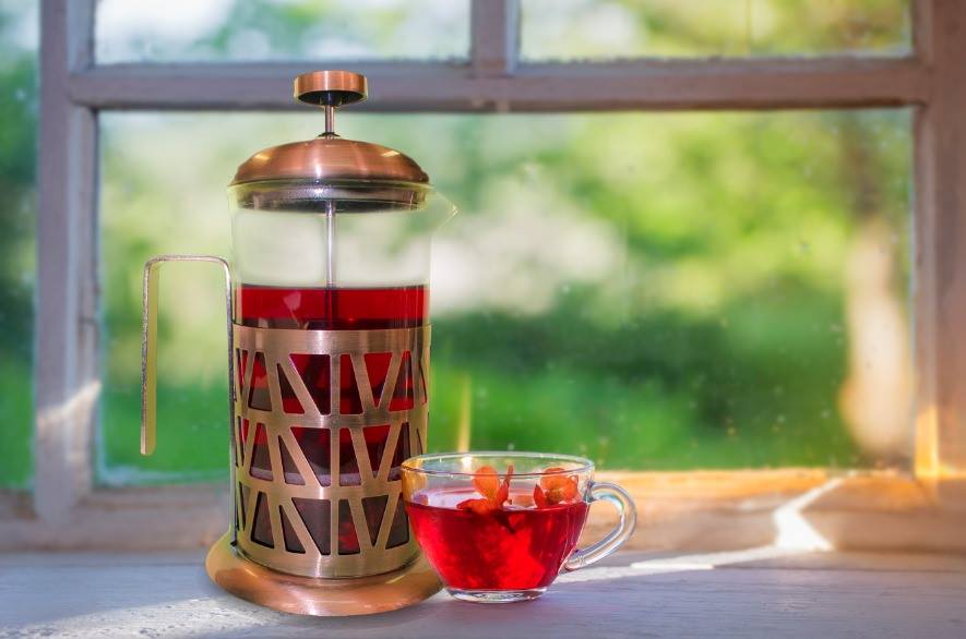 gnali-zani-aroma-cafeti-re-piston-350-ml-cuivre-inox image 2