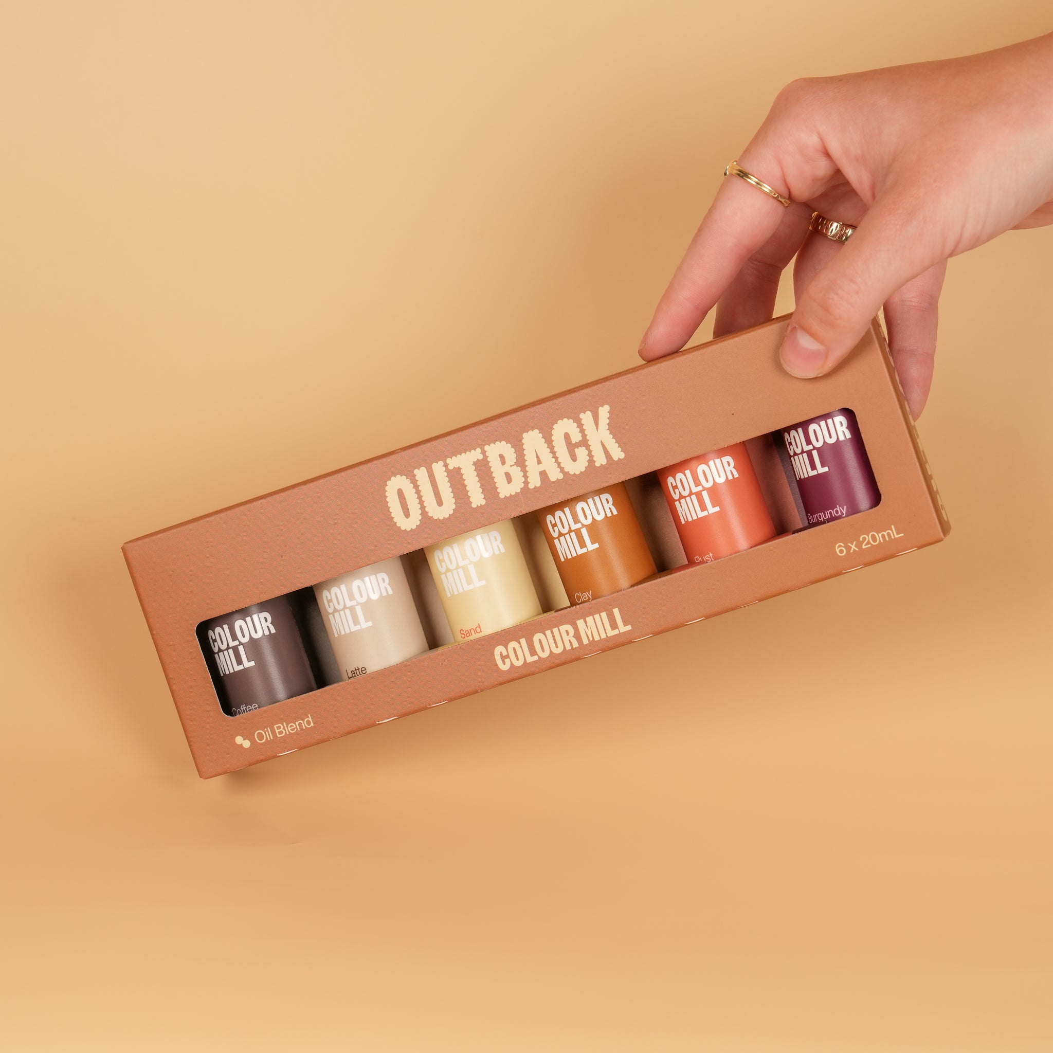 colour-mill-outback-pack-colorant-alimentaire-6-teintes-oil-blend image 4