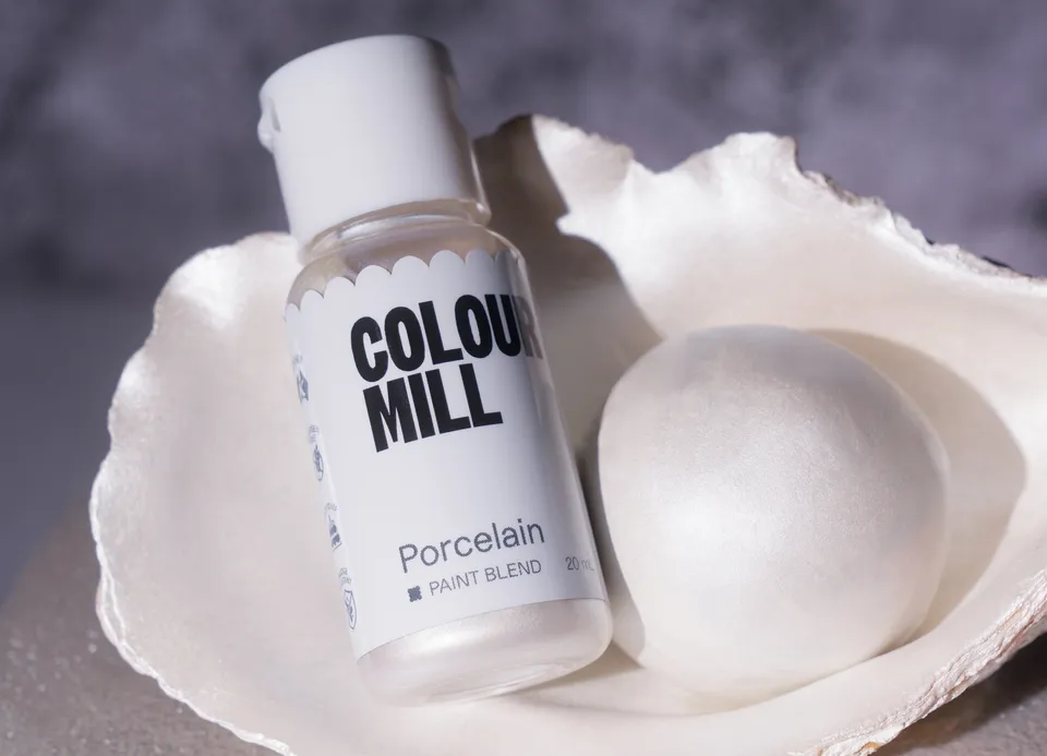colour-mill-paint-blend-porcelain-peinture-alimentaire-20ml-blanc image 1