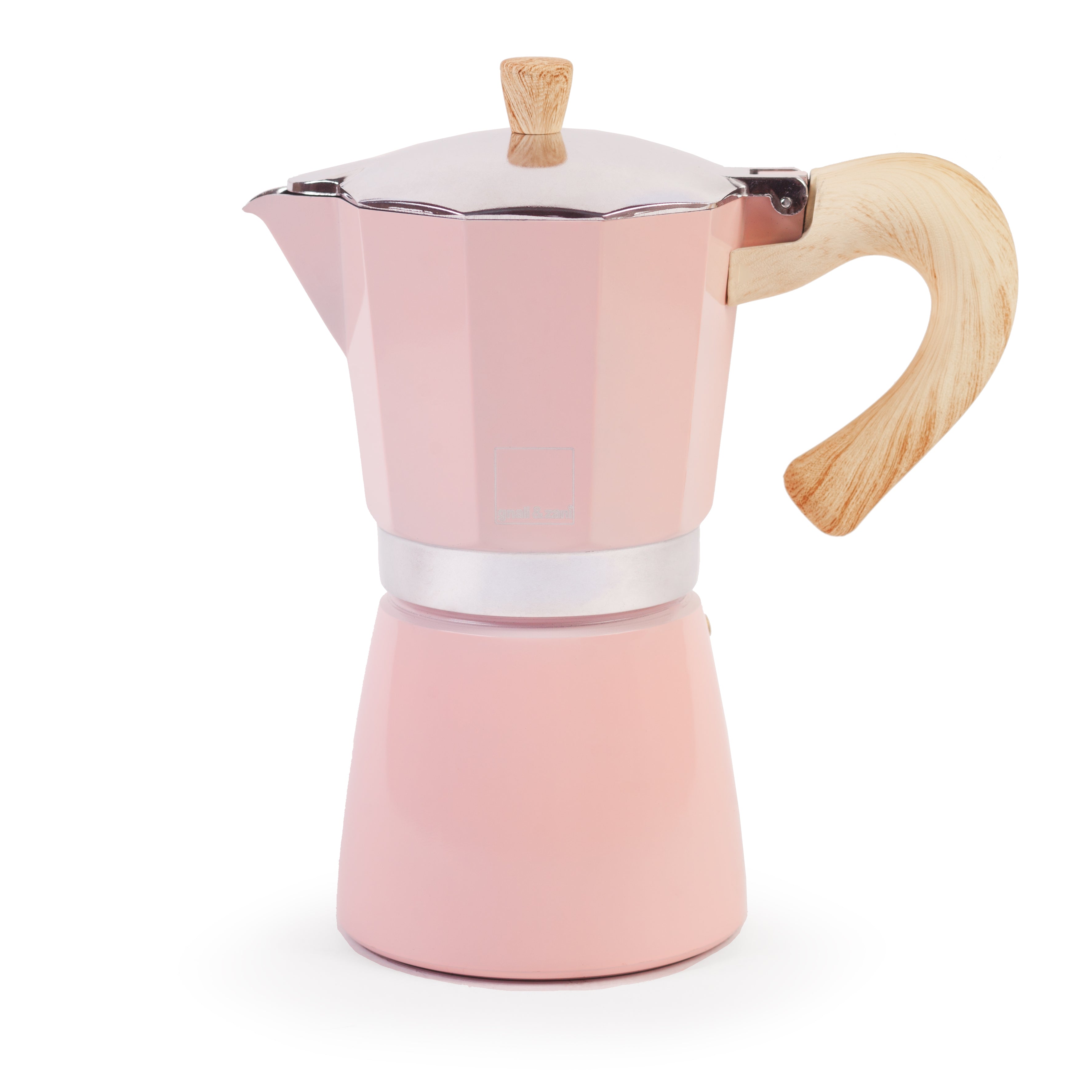 gnali-zani-venezia-cafeti-re-italienne-3-tasses-rose image 3