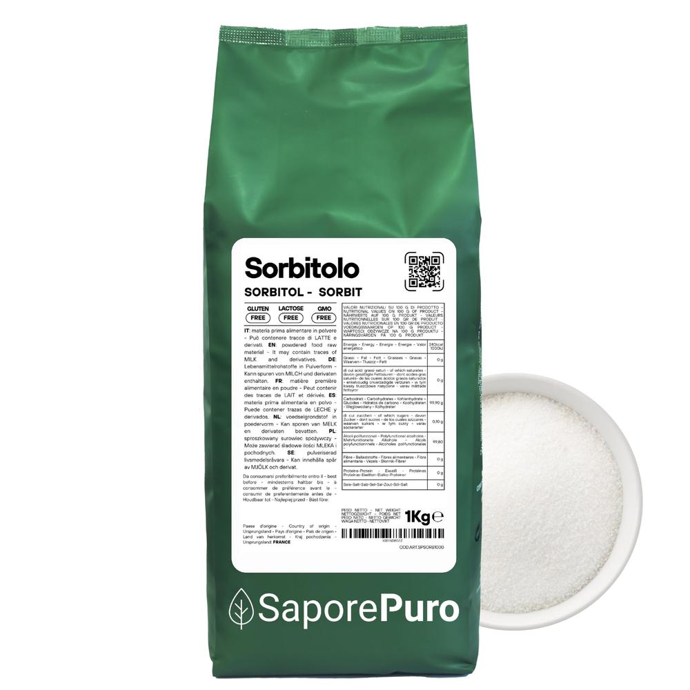 saporepuro-sorbitol-dulcorant-poudre-glace-et-g-teaux-500-g image 1