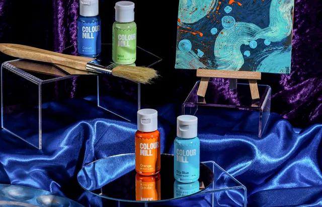 colour-mill-paint-blend-sky-blue-peinture-alimentaire-mate-bleu-ciel image 1