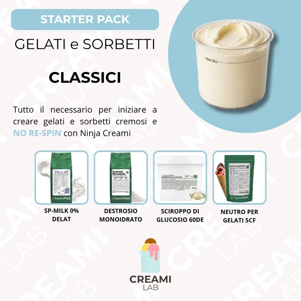 saporepuro-starter-pack-creami-lab-kit-glace-maison-classique image 1