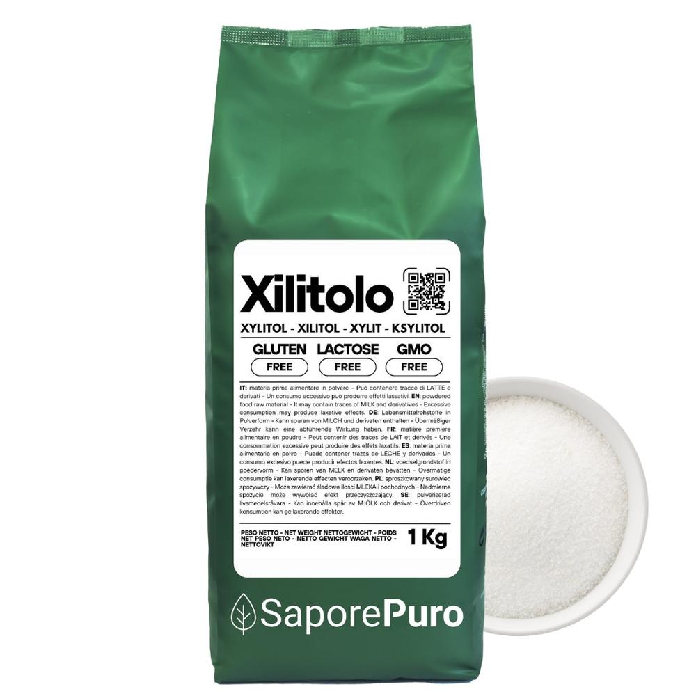 saporepuro-xylitol-naturel-dulcorant-poudre-1-kg-e967 image 1