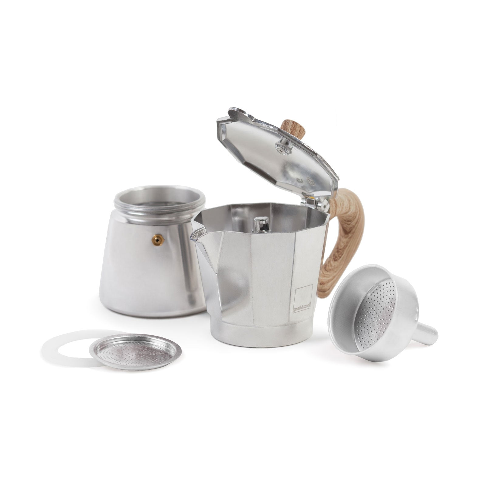 gnali-zani-venezia-cafeti-re-italienne-alu-6-tasses-induction image 4
