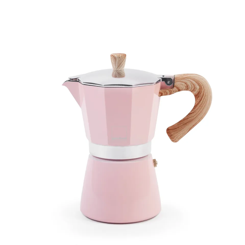 gnali-zani-venezia-cafeti-re-italienne-3-tasses-rose image 1